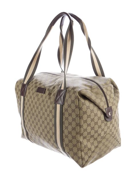 gucci gg guccissima duffle bag|gucci duffle bag vintage.